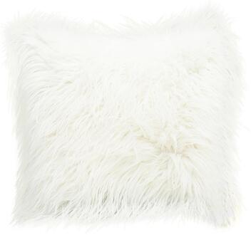 Bont Kussensloop Kussenhoes Decoratieve Lange Haar Kussen Pluche Case Cover Kussen Geval Kussensloop Vierkante 17.7*17.7 Inch