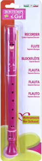 Bontempi Blokfluit Bontempi Igirl Roze