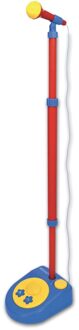 Bontempi Stage Microfoon Blauw/rood