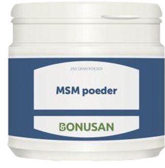 Bonusan MSM Poeder - 250 gr - Voedingssupplement