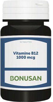 Bonusan Vitamine B12 1000 mcg - 90 Zuigtabletten - Vitaminen