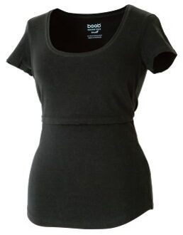 Boob Classic Short Sleeve Nursing T-Shirt Zwart,Grijs,Wit,Blauw,Rood - X-Small