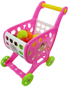 Boodschappenkarretje met 12 boodschappen