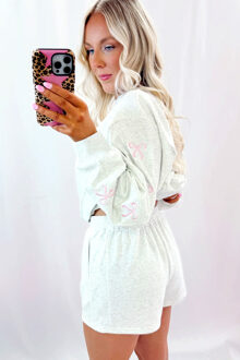 Boog Loungeset Lichtgrijs