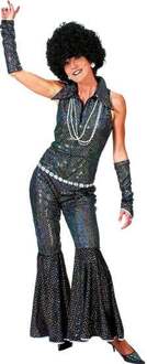 Boogie Queen jumpsuit zwart