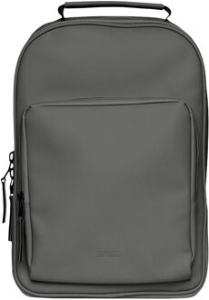 Book Daypack W3 grey schooltas Grijs - H 40 x B 27 x D 10 cm