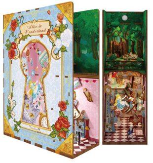 Book nook diy - alice in wonderland