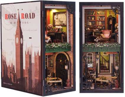 Book Nook Rose Detective Agency 23 x 11 cm