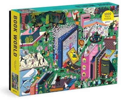 Book World 1000 Piece Puzzle -  Galison (ISBN: 9780735375529)