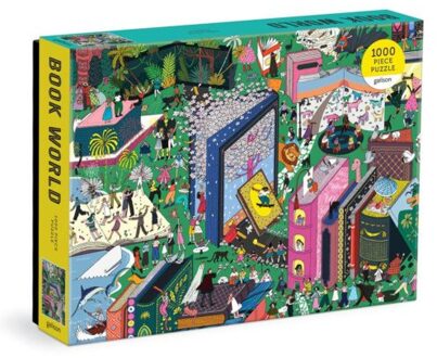 Book World 1000 Piece Puzzle - Galison
