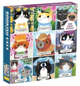 Bookish Cats 500 Piece Family Puzzle