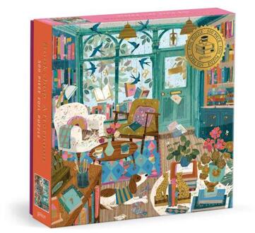Bookshop Afternoon 500 Piece Foil Puzzle -  Galison (ISBN: 9780735386808)