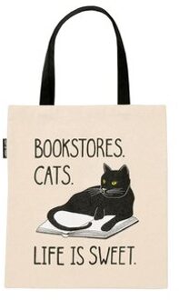 Bookstore Cats Tote Bag - Out of Print