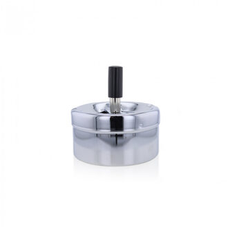 Bookwill Ronde draaiasbak chroom - 9,5 cm diameter
