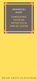 BOOM Fundering voor de metafysica van de zeden - Immanuel Kant - ebook