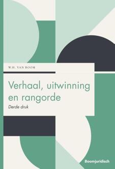 Boom Juridische studieboeken  -   Verhaal, uitwinning en rangorde