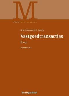 Boom Masterreeks  -   Vastgoedtransacties