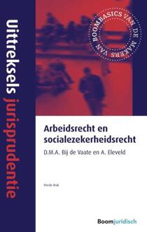 Boom Uitgevers Den Haag Arbeidsrecht En Socialezekerheidsrecht