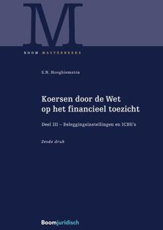 Boom Uitgevers Den Haag Boom Masterreeks  -   Koersen door de Wet op het financieel toezicht