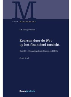 Boom Uitgevers Den Haag Boom Masterreeks  -   Koersen door de Wet op het financieel toezicht