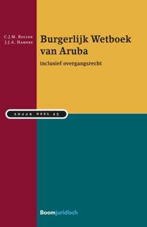 Boom Uitgevers Den Haag Burgerlijk Wetboek Van Aruba - Snaar - C.J.M. Bollen