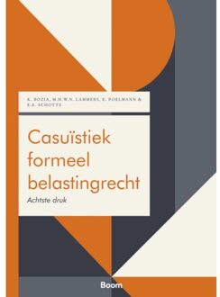 Boom Uitgevers Den Haag Casuïstiek Formeel Belastingrecht - Boom Fiscale Casuïstiek - K. Bozia