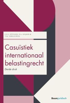 Boom Uitgevers Den Haag Casuïstiek Internationaal Belastingrecht - Boom Fiscale Studieboeken - F.P.G. Pötgens
