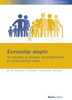 Boom Uitgevers Den Haag Eenvoudige Adoptie - Nilg - Familie En Recht - M.J. Vonk