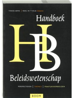 Boom Uitgevers Den Haag Handboek beleidswetenschap - Boek Boom uitgevers Den Haag (9053526951)