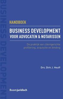 Boom Uitgevers Den Haag Handboek Business Development Voor Advocaten &