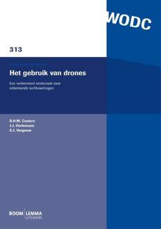 Boom Uitgevers Den Haag Het gebruik van drones - Boek B.H.M. Custers (9462365555)