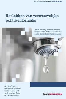 Boom Uitgevers Den Haag Het Lekken Van Vertrouwelijke Politie-Informatie - - (ISBN:9789462368996)
