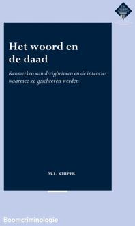 Boom Uitgevers Den Haag Het woord en de daad - Boek M.L. Kuiper (9462367957)