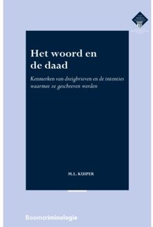 Boom Uitgevers Den Haag Het woord en de daad - Boek M.L. Kuiper (9462367957)