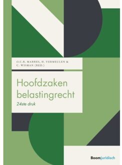 Boom Uitgevers Den Haag Hoofdzaken Belastingrecht - Boom Fiscale Studieboeken