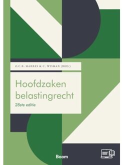 Boom Uitgevers Den Haag Hoofdzaken Belastingrecht - Boom Fiscale Studieboeken