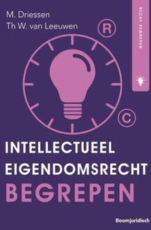 Boom Uitgevers Den Haag Intellectueel Eigendomsrecht Begrepen - Recht Begrepen - M. Driessen