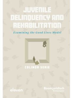 Boom Uitgevers Den Haag Juvenile Delinquency And Rehabilitation - Colinda Serie