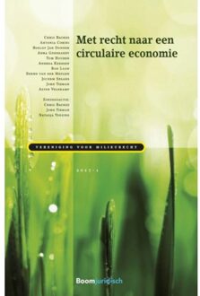 Boom Uitgevers Den Haag Met recht naar een circulaire economie - Boek Boom uitgevers Den Haag (9462903948)