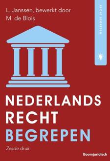 Boom Uitgevers Den Haag Nederlands Recht Begrepen - Recht Begrepen - M. de Blois