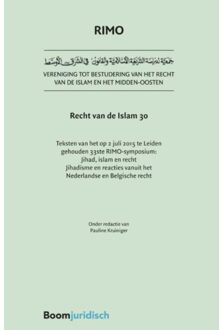 Boom Uitgevers Den Haag Recht van de Islam / 30 - Boek Boom uitgevers Den Haag (9462903115)