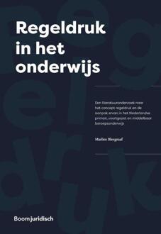 Boom Uitgevers Den Haag Regeldruk In Het Onderwijs - Marlies Blesgraaf