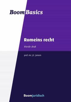Boom Uitgevers Den Haag Romeins Recht - Boom Basics - J.E. Jansen