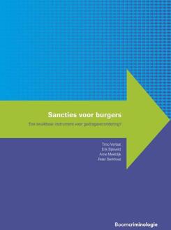 Boom Uitgevers Den Haag Sancties Voor Burgers - Handhaving En Gedrag - Timo Verlaat