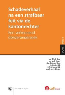 Boom Uitgevers Den Haag Schadeverhaal na een strafbaar feit via de kantonrechter - Boek R.S.B. Kool (9462900140)