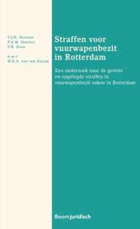 Boom Uitgevers Den Haag Straffen Voor Vuurwapenbezit In Rotterdam - V.J.H. Mooren