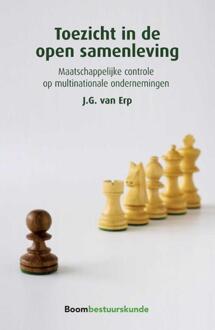 Boom Uitgevers Den Haag Toezicht in de open samenleving - Boek Judith van Erp (9462367019)