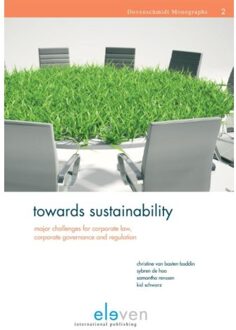 Boom Uitgevers Den Haag Towards sustainability - Boek C.E. van Basten-Boddin (9462360901)