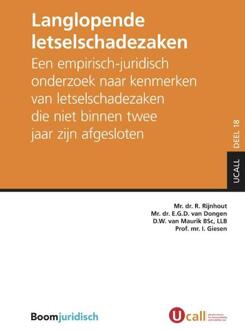 Boom Uitgevers Den Haag UCALL 18 -   Langlopende letselschadezaken