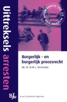 Boom Uitgevers Den Haag Uittreksels arresten burgerlijk - en burgerlijk procesrecht - Boek MML Harreman (9089740015)